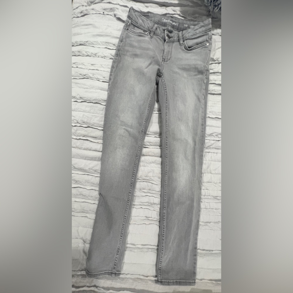 Calvin Klein Gray Skinny Jeans